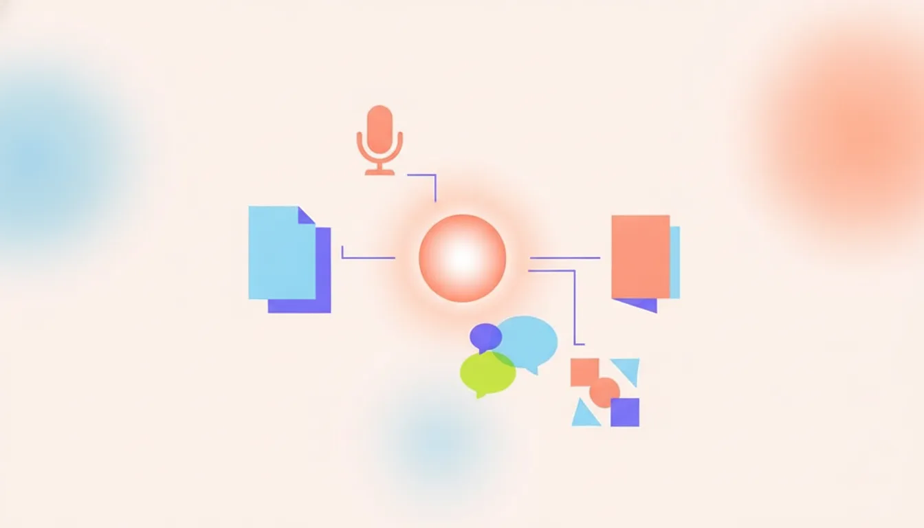 One survey insight branching into report, blog, social, and sales assets